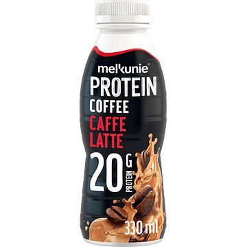 Foto van Melkunie protein coffee caffe latte 330ml bij jumbo