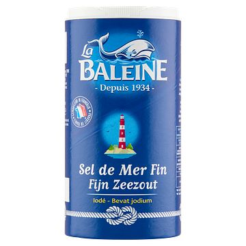 Foto van La baleine fijn zeezout 500g bij jumbo