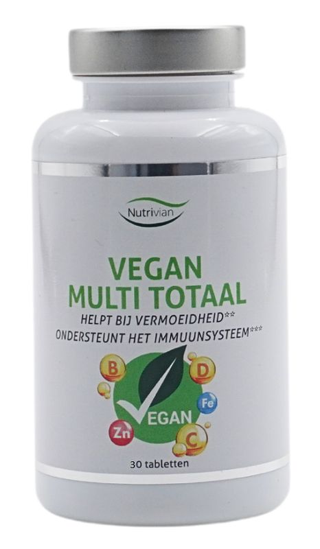 Foto van Nutrivian vegan multi totaal tabletten