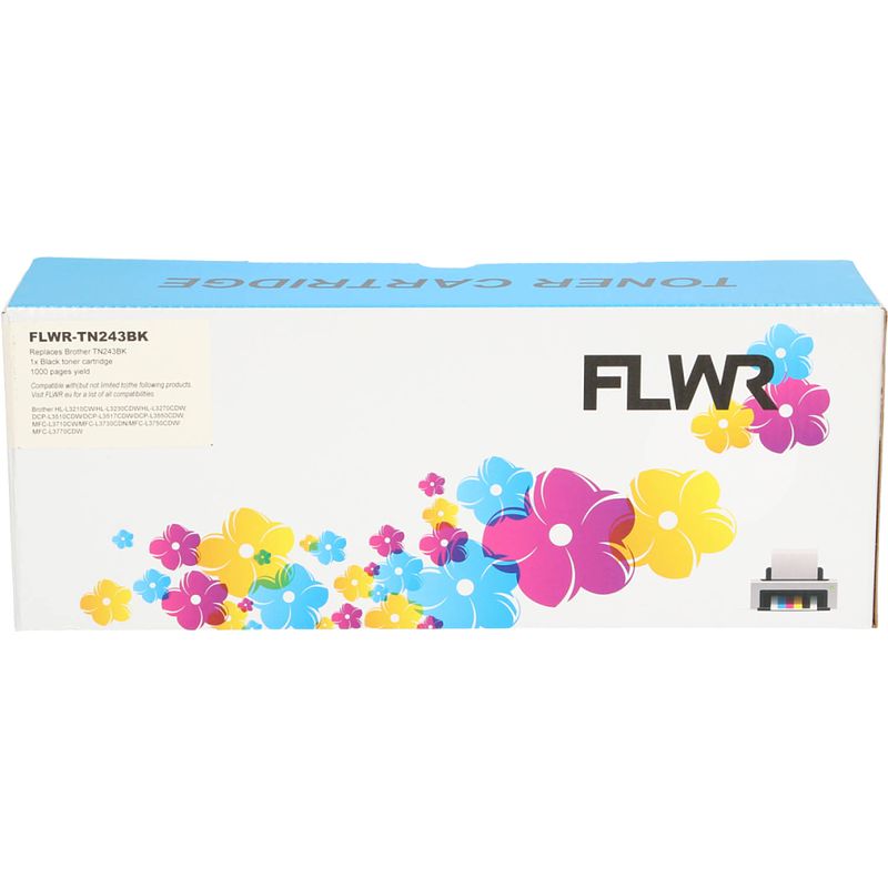 Foto van Flwr brother tn-243 zwart toner