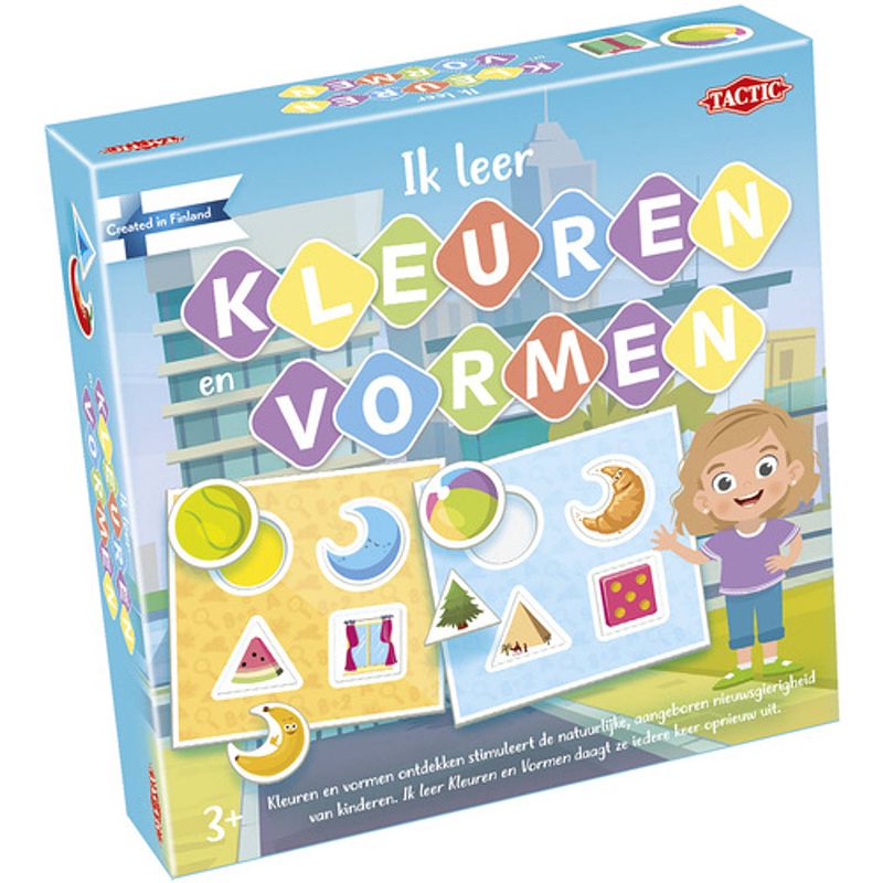 Foto van Tactic leerspel kleuren vormen junior