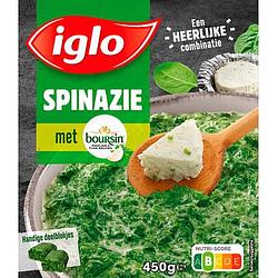 Foto van Iglo spinazie met boursin 450g bij jumbo