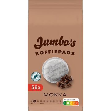 Foto van Jumbo'ss koffiepads mokka 56 stuks