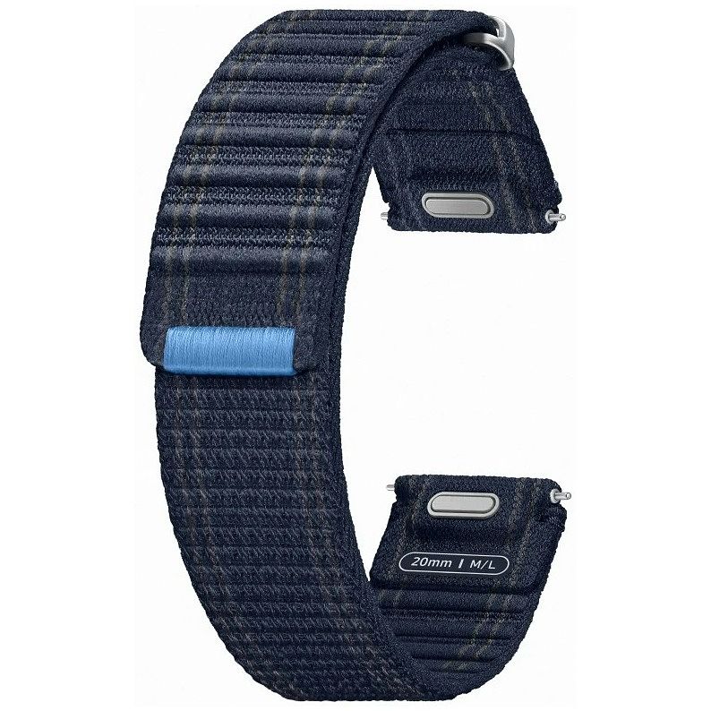 Foto van Samsung watch7 fabric band (m/l) wearable bandje blauw