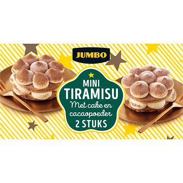 Foto van Jumbo mini tiramisu 2 stuks