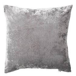 Foto van Dutch decor sky - kussenhoes velvet micro chip 45x45 cm - grijs - grijs