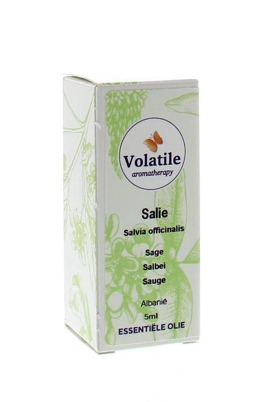 Foto van Volatile salie (salvia officinalis) 5ml