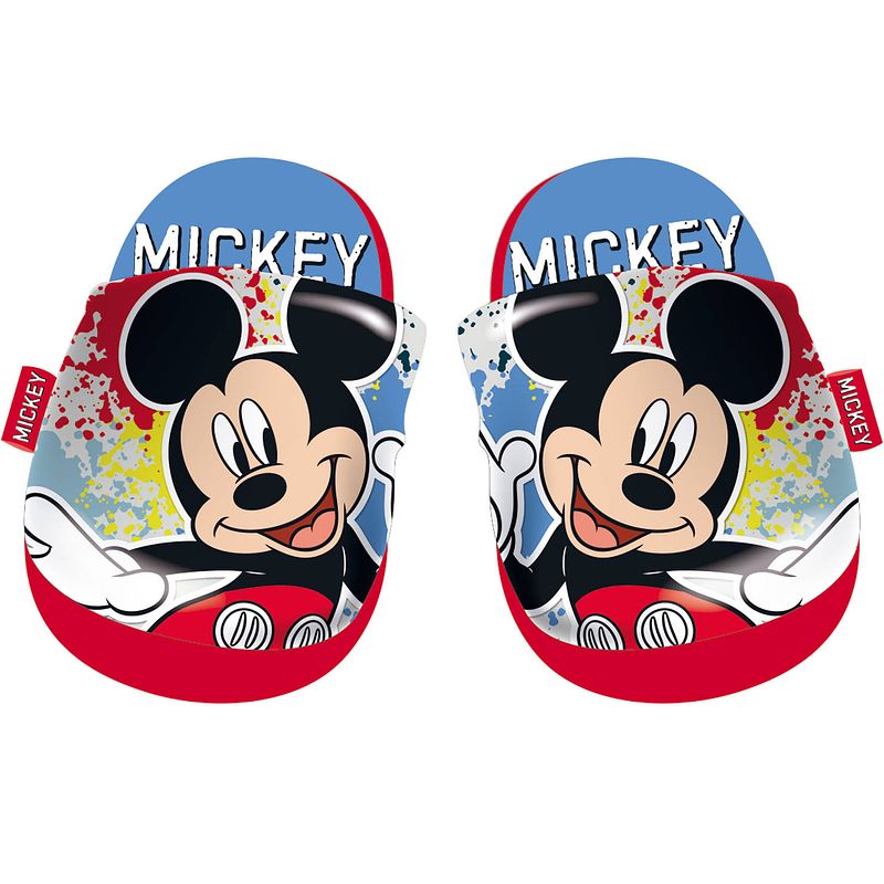 Foto van Arditex pantoffels mickey mouse polyester rood/blauw maat 28/29