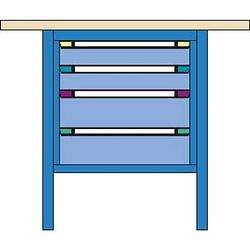 Foto van Thur-metall 64812333 werkbank (b x h x d) 1000 x 845 x 700 mm