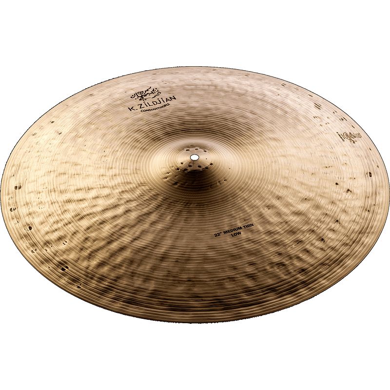 Foto van Zildjian 22kcomethrl constantinople 22 inch medium thin low ride