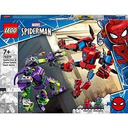 Foto van Lego® marvel super heroes 76219 spider-mans en green goblins mech-duell
