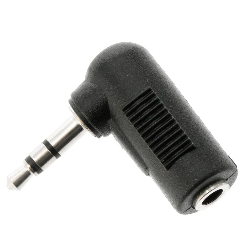 Foto van Devine ada155 adapter 3.5mm jack female - 3.5mm jack male stereo haaks