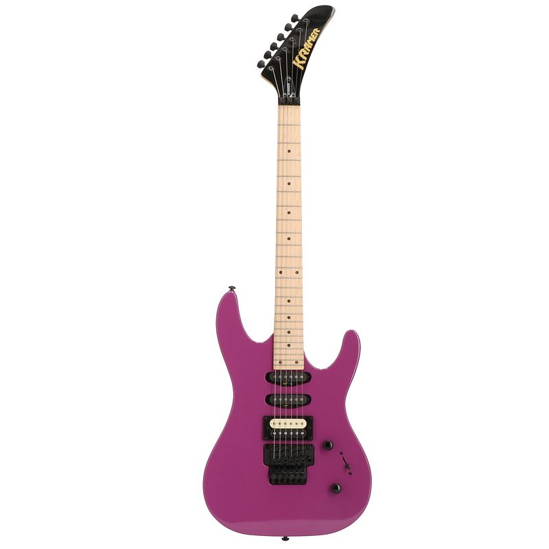 Foto van Kramer guitars modern collection striker hss majestic purple elektrische gitaar