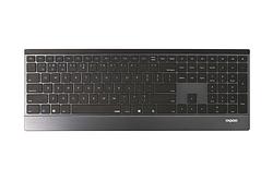 Foto van Rapoo 9500m multi-mode wireless ultra-slim toetsenbord toetsenbord zwart