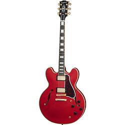 Foto van Epiphone 1959 es-355 cherry red semi-akoestische gitaar met hard case