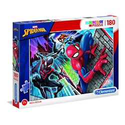 Foto van Clementoni supercolor spider-man legpuzzel 180 stukjes