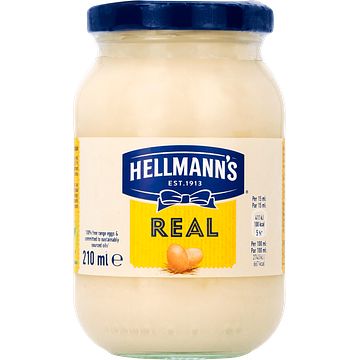 Foto van Hellmann's mayo real 210ml bij jumbo