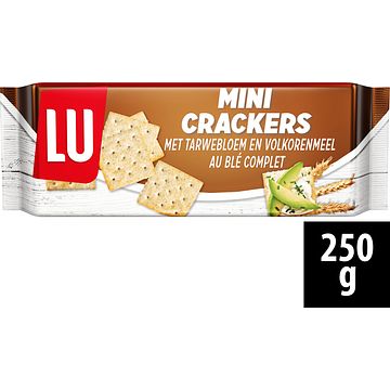 Foto van Lu mini crackers volkoren 10 stuks 250g bij jumbo