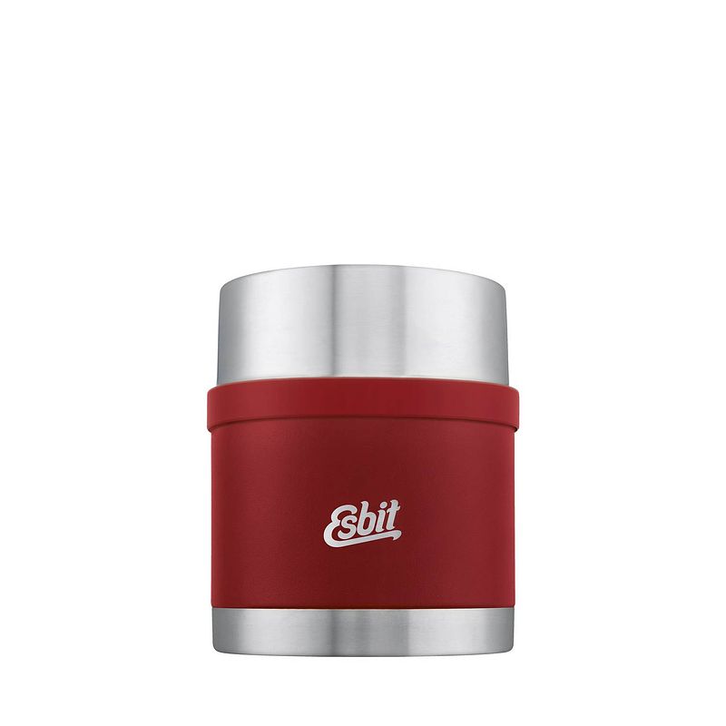 Foto van Esbit sculptor thermos voedselcontainer - 500 ml - rvs - bordeaux rood