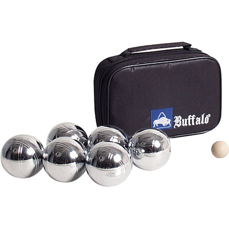 Foto van Jeu de boules set metaal (6st.)