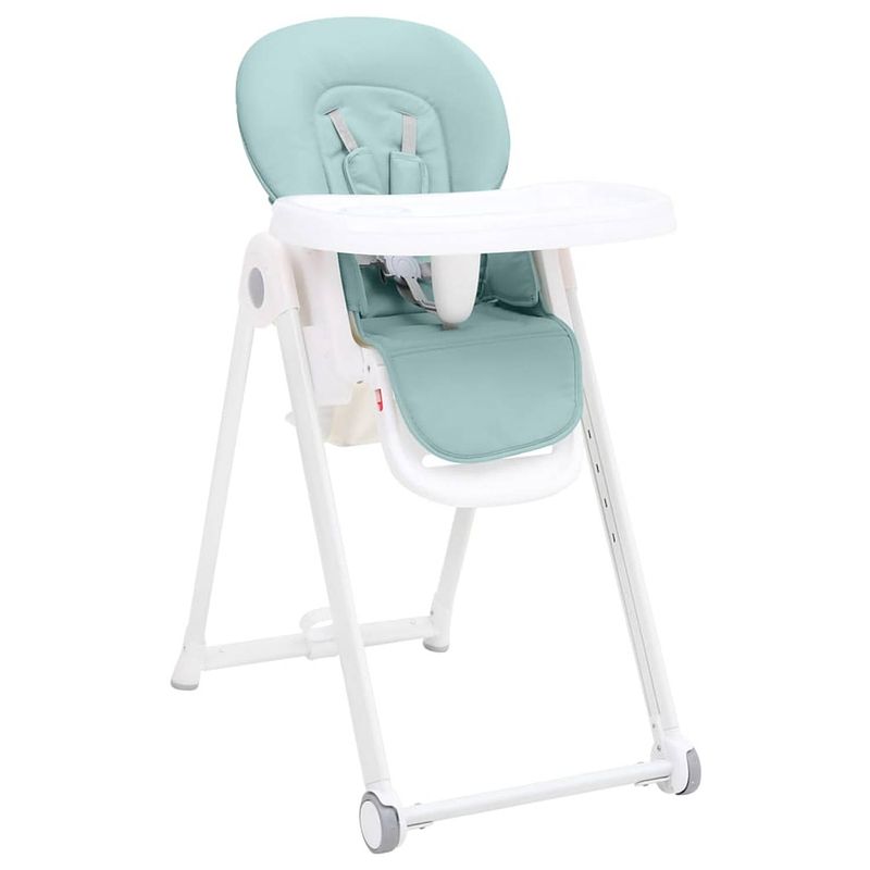 Foto van Vidaxl kinderstoel aluminium turquoise