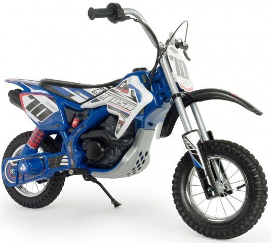 Foto van Injusa elektrische kindermotorfiets x trene blue fighter s3