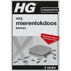 Foto van Hg x lokdoos tegen mieren voor binnen 2 stuks bij jumbo