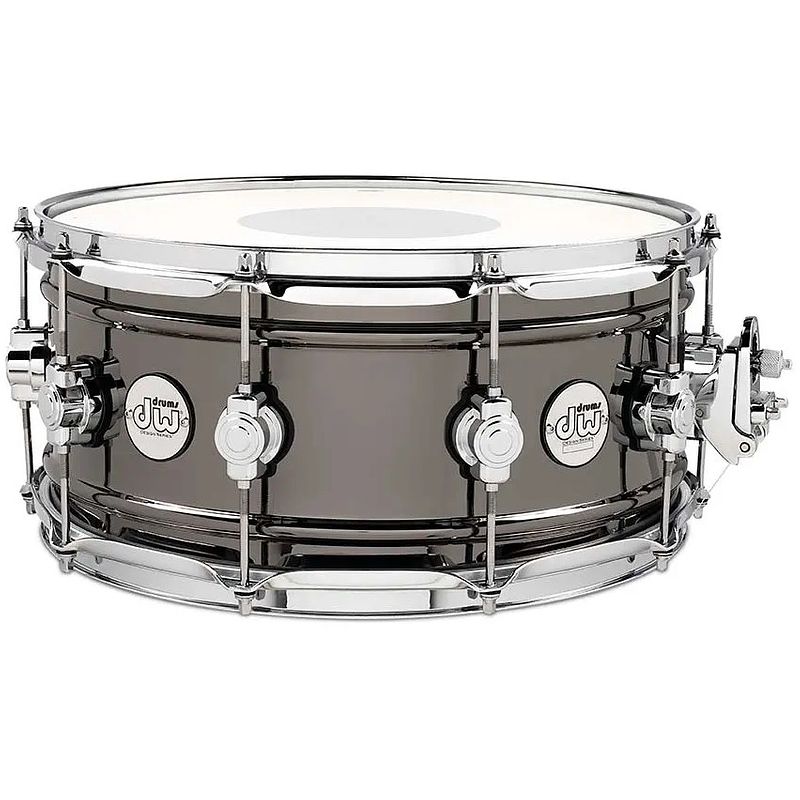 Foto van Dw drums design series black nickel brass 14 x 6.5 inch snaredrum