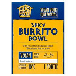 Foto van Uit de keuken van maass vegan spicy burrito bowl 380g bij jumbo