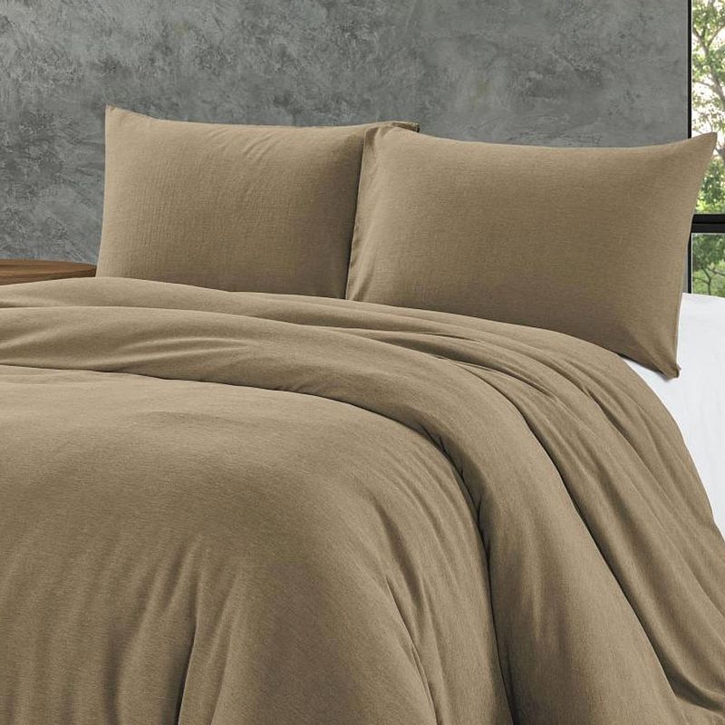 Foto van Zensation dekbedovertrek bamboo touch taupe-140x200/220