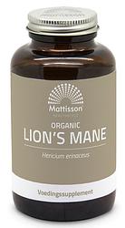 Foto van Mattisson healthstyle lion'ss mane 500mg capsules