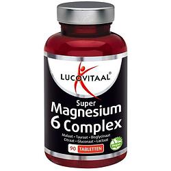 Foto van Lucovitaal magnesium 6 complex tabletten