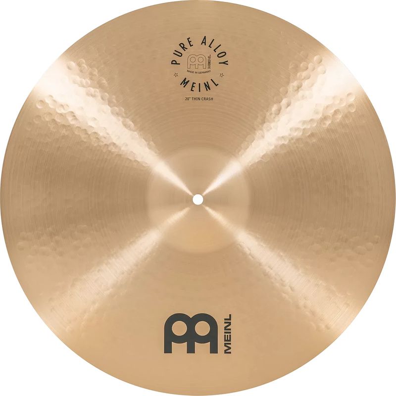 Foto van Meinl pure alloy thin crash 20 inch crash bekken