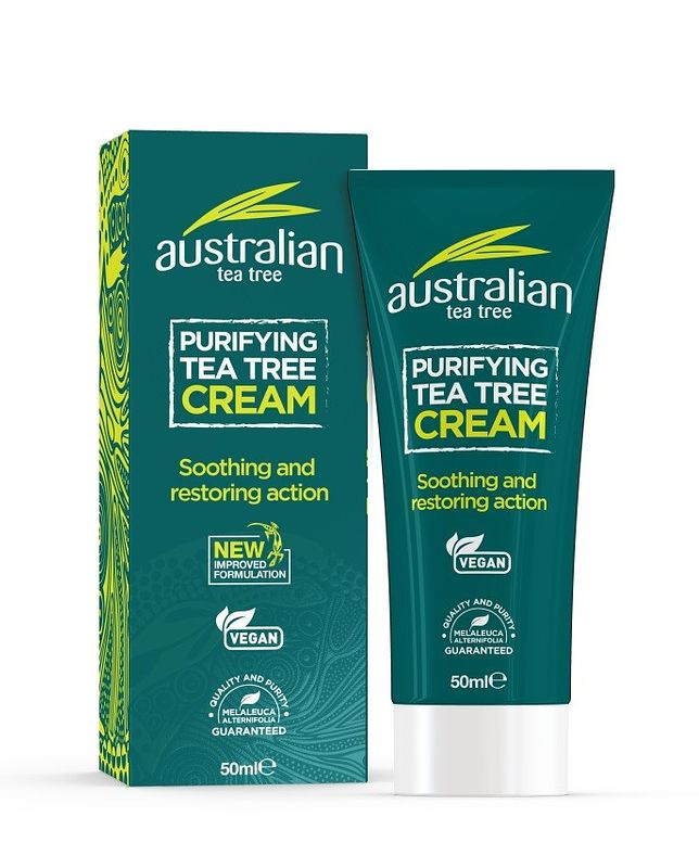 Foto van Australian purifying tea tree cream