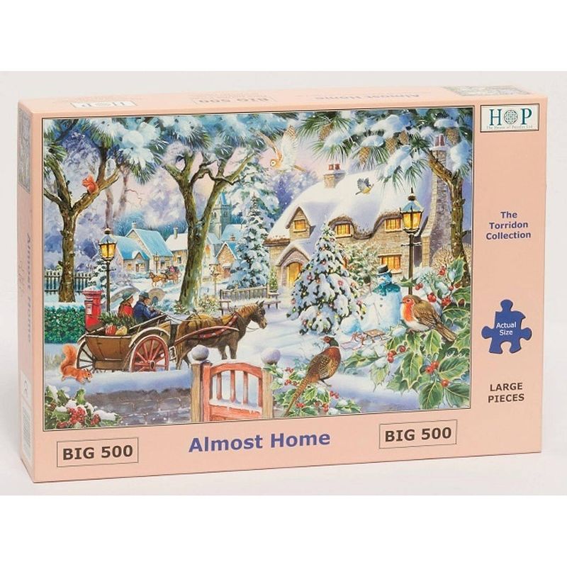 Foto van Almost home puzzel 500 xl stukjes