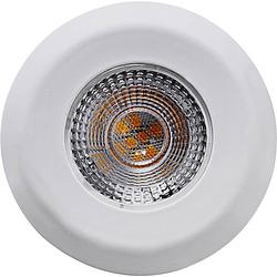 Foto van Heitronic 500667 dl7202 led-inbouwlamp led led vast ingebouwd 5 w wit