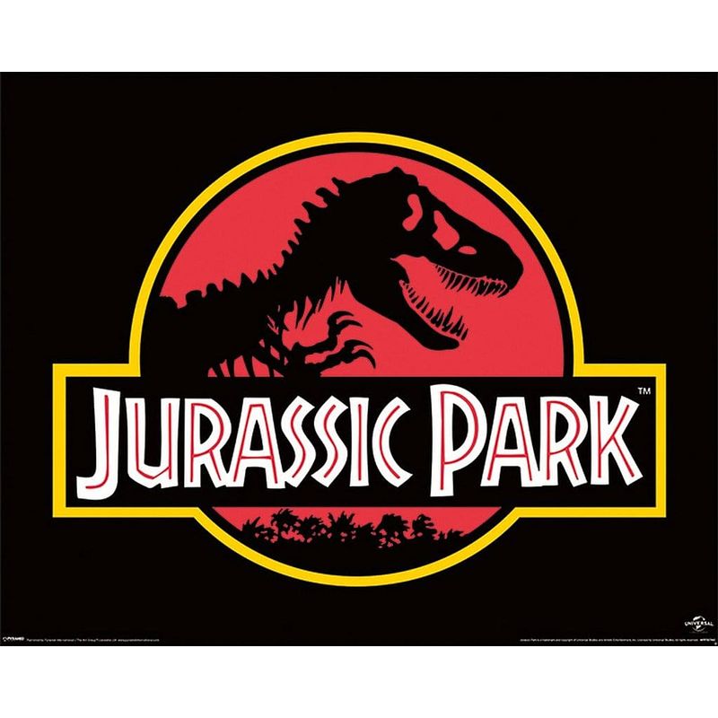 Foto van Pyramid jurassic park classic logo poster 50x40cm