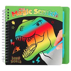 Foto van Dino world mini magic-scratch book