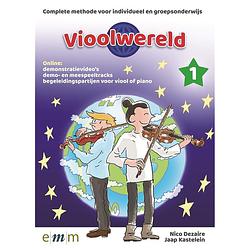 Foto van Hal leonard vioolwereld deel 1 voor individueel en groepsonderwijs