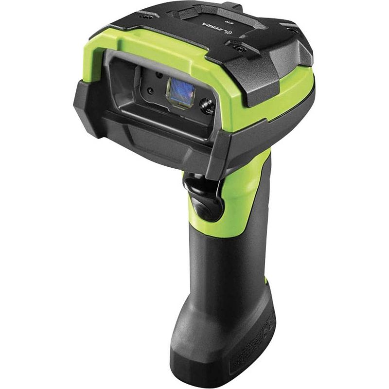 Foto van Zebra ds3678-sr barcodescanner bluetooth 1d, 2d imager zwart, groen handmatig bluetooth, usb