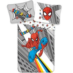 Foto van Spiderman dekbedovertrek pop - eenpersoons - 140 x 200 cm - katoen