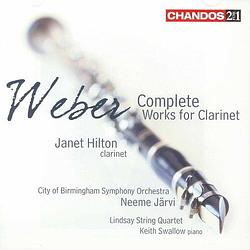 Foto van Complete clarinet works - cd (0095115243626)