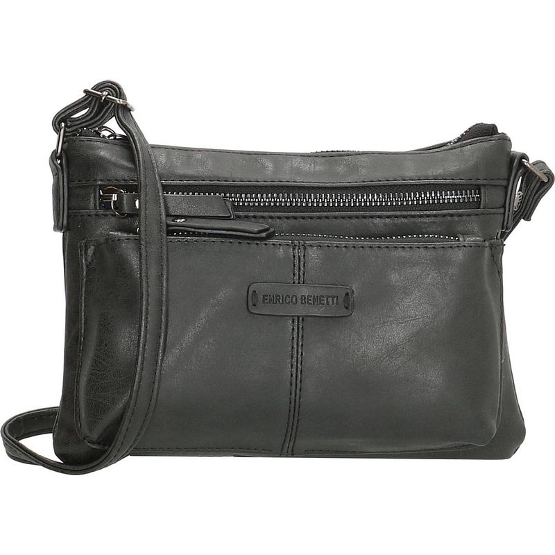 Foto van Enrico benetti nouméa 66416 schoudertas crossbody tas - zwart