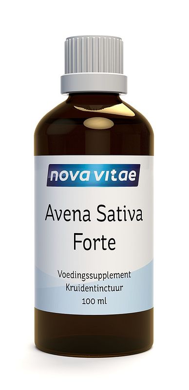 Foto van Nova vitae avena sativa forte tinctuur