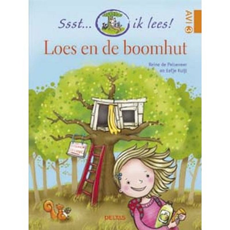 Foto van Loes en de boomhut - ssst... ik lees!