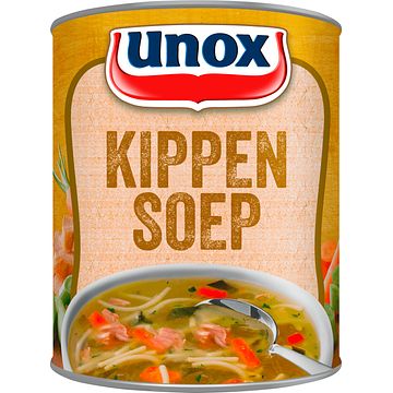 Foto van Unox soep in blik originele kippensoep 800ml bij jumbo