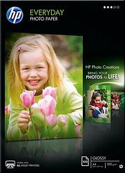 Foto van Hp everyday glossy fotopapier 100 vel (a4)