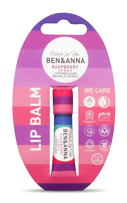 Foto van Ben & anna lip balm raspberry