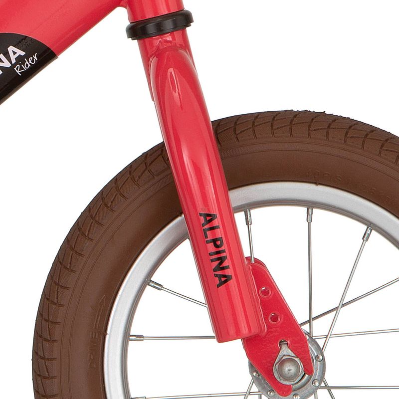 Foto van Alpina voorvork loopfiets rose coral