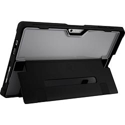 Foto van Stm goods dux shell outdoor case microsoft surface pro 4, microsoft surface pro 5, microsoft surface pro 6, microsoft surface pro 7 zwart (transparant)